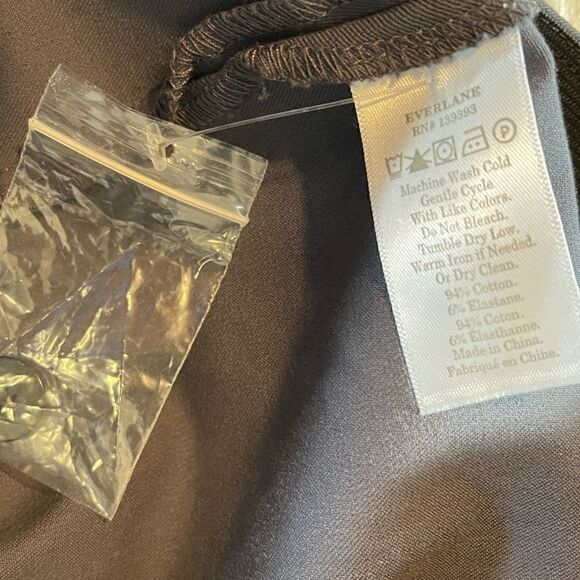 Everlane The Side-Zip Work Pant in Dark Slate Gray | SZ 8 - Picture 12 of 13